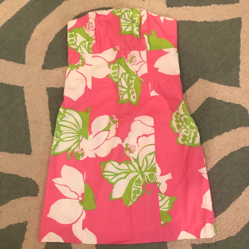 Lilly Pulitzer Franco Dress Hotta Pink Size 2